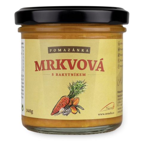 Mrkvová pomazánka s rakytníkem, 140 g