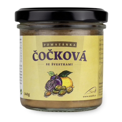 Čočková pomazánka se švestkami, 140 g