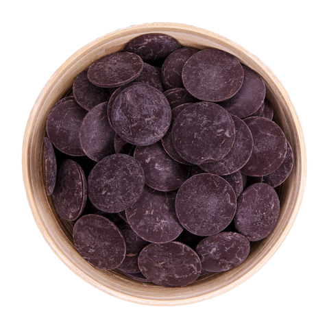 Dukátky z hořké čokolády